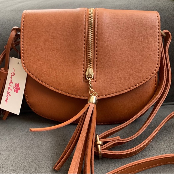 Handbags - Brown crossbody bag